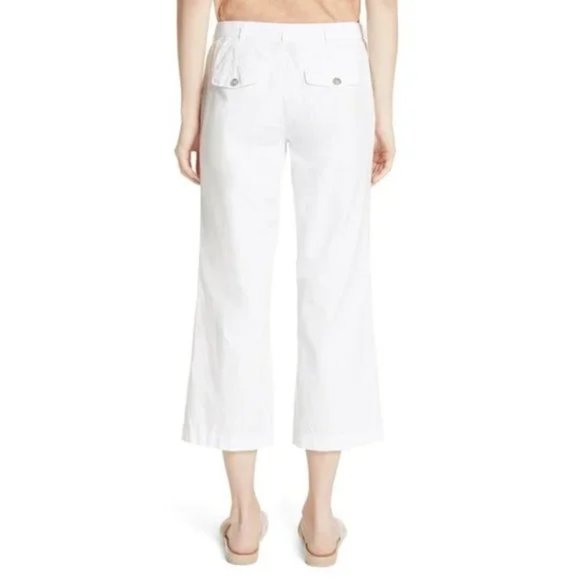 ATM Anthony Thomas Melillo Cotton Poplin Crop Pant - Picture 3 of 9